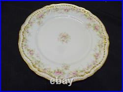 Theodore Haviland Set of 8 Dinner Plates 9 1/2 Schleiger 855a for S. C. Co