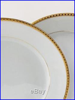 Tiffany & Co China Limoges GOLD BAND Dinner Plate 10 3/4