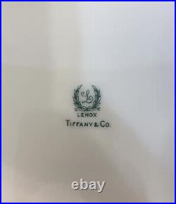 Tiffany & Co Lenox Vintage 1920's Hard To Find 10.5 Plate Black Gold Gilt Band