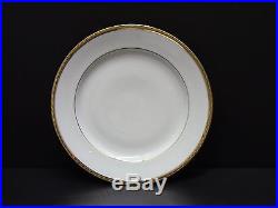 Tiffany & Co. Limoges GOLD BAND D'OR Dinner Plates / Set of 4
