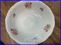 Ultra Rare Wawel 42-Pc Dinnerware Set Made in Poland Flowers, Gold Trim Ultra Rare Wawel 42-Pc Dinnerware Set Made in Poland Flowers, Gold Trim