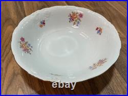 Ultra Rare Wawel 42-Pc Dinnerware Set Made in Poland Flowers, Gold Trim Ultra Rare Wawel 42-Pc Dinnerware Set Made in Poland Flowers, Gold Trim