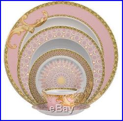 VERSACE BYZANTINE MEDUSA 5 PIECE PLACE SETTING OF Dinner PLATE CUP NEW BOX $700