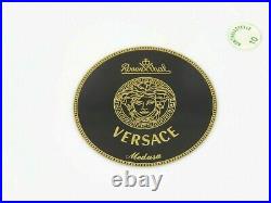 Versace by Rosenthal Medusa Red Plates Set of 6