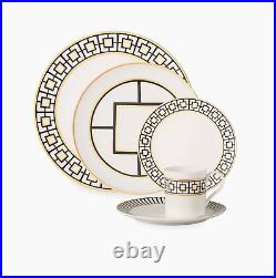 Villeroy & Boch Metro Chic Gold Porcelain 5-pc Dinner Place Setting New In Box