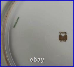 Vintage Czechoslovakia Plateau Gold Encrusted Dinner Plate 10 3/4 Dia