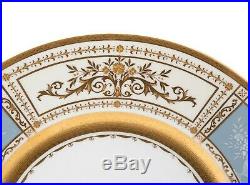 Vintage Minton Pate sur Pate China & Gold Dinner/Cabinet Plate by A Pointon