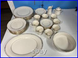 Vintage Set Noritake Fine China #7719 Gold Cove Made In Japan 44 Pieces