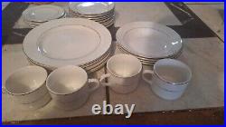 Vintage Totally Today Royal Gold 24 Piece Set New Open Box Cups & Saucers Plates