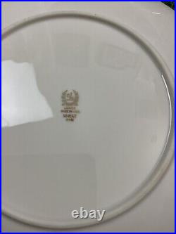 Vintage USA Lenox Wheat China Dinner Plates R-442 Beige WithGold Trim Lot Of 39