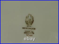 Vintage Wedgwood Columbia Raised Gold Dinner Plates Set of 10
