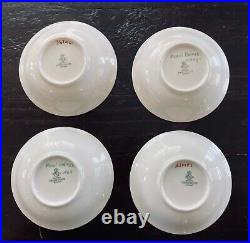 Vtg 45 Piece Arzberg, Bavaria China. West Germany Hand Painted, Gold Trim/signed