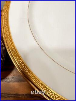 WM GUERIN & CO LIMOGES FRANCE SET 20 LOT DINNER PLATES DESSERT GOLD EARLY 1900's