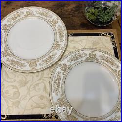 Wedgwood Gold Colombia 27Cm Dinner Plate 6 sets