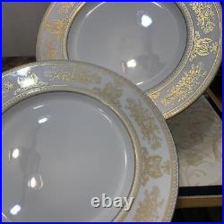 Wedgwood Gold Colombia 27Cm Dinner Plate 6 sets