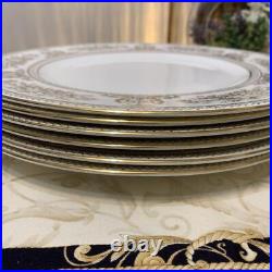 Wedgwood Gold Colombia 27Cm Dinner Plate 6 sets