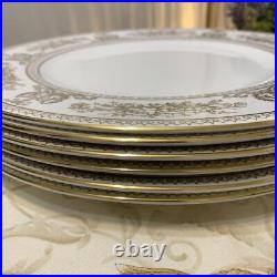 Wedgwood Gold Colombia 27Cm Dinner Plate 6 sets