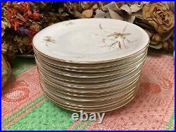 (set of 55) Edelstein Bavaria Aurora Floral pattern Gold Trim 20067 dinner &